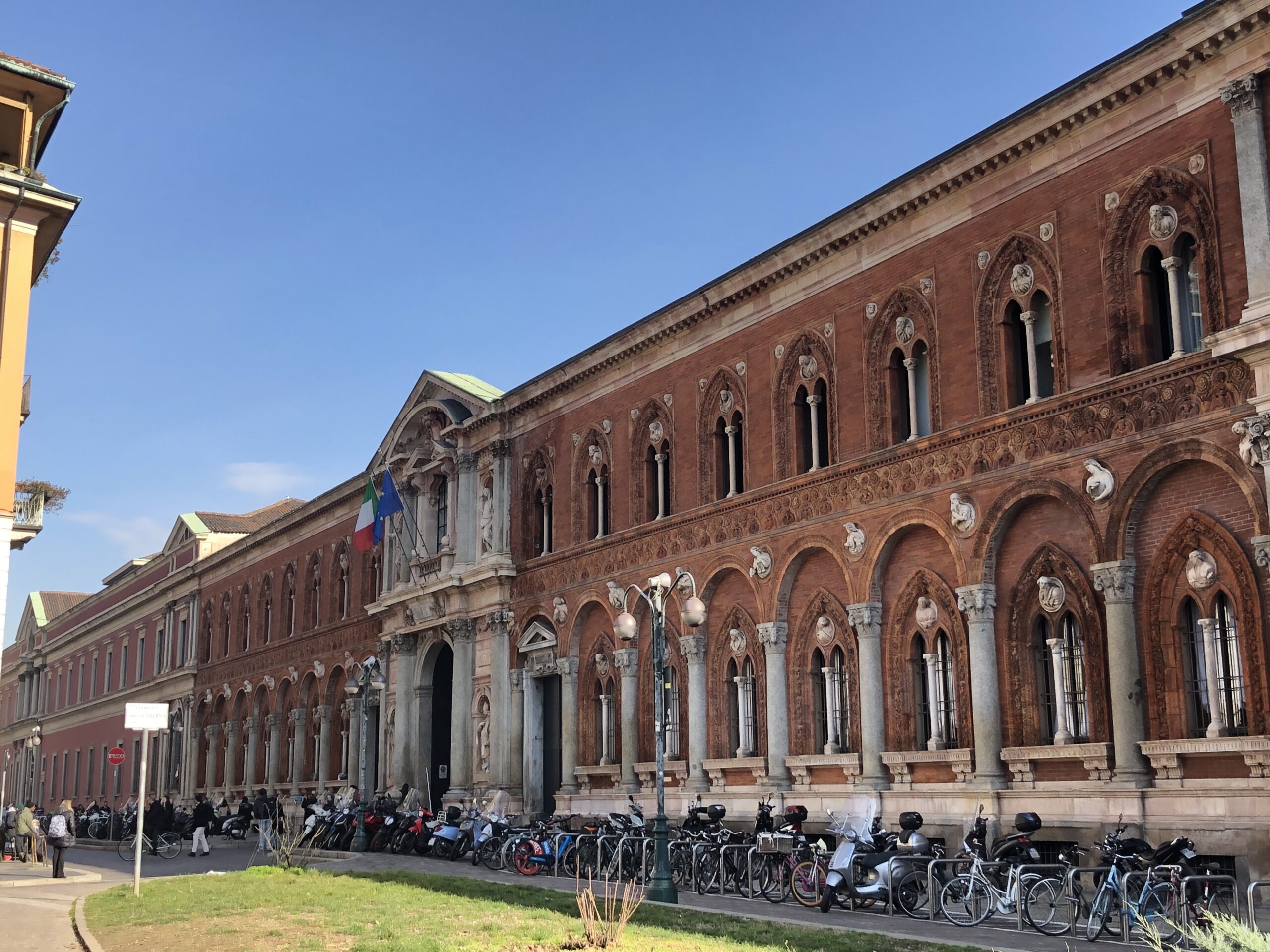 Photo of the Ca' Granda, the main seat of the University of Milan.