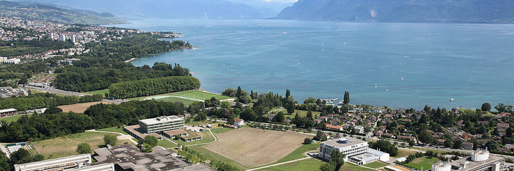 University of Lausanne, aerial view.